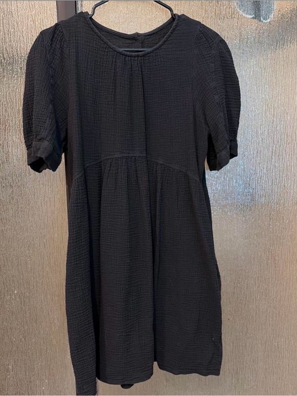 Classic Black Short-Sleeve Women’s Dress